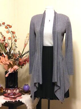 Stella Luxury Knit Open Front Cardigan Lightweight Warm Sweater Coat